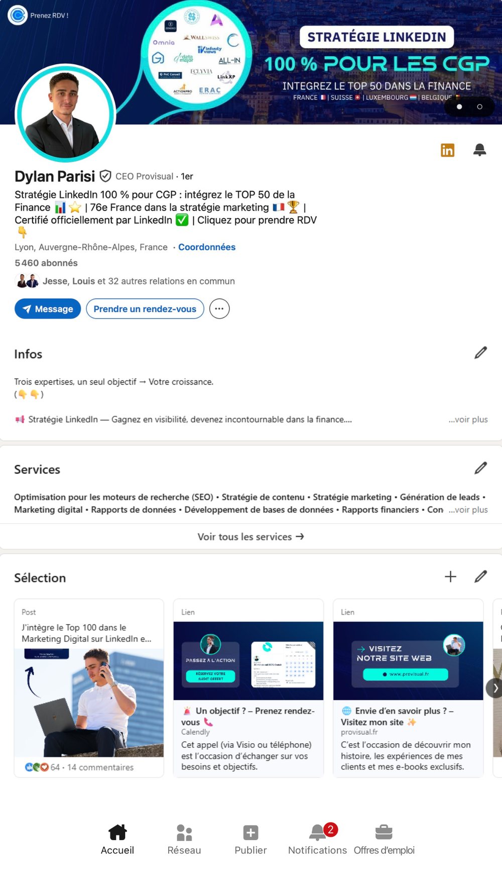 Profil LinkedIn